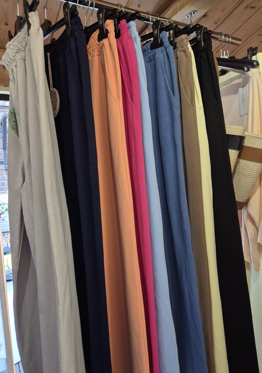 Amanda Cotton Jogger Pants